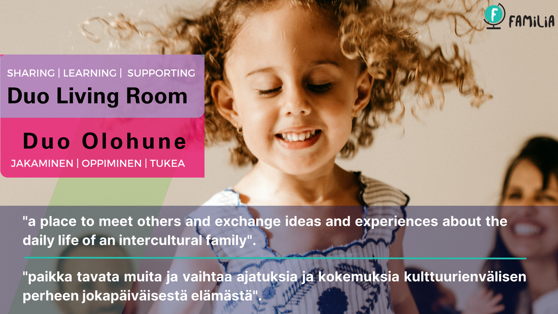 Duo Living room: Sharing, learning and supporting. 